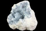 Celestine (Celestite) Crystal Geode - Madagascar #64828-1